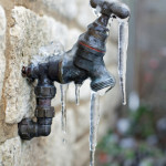frozen hose bib